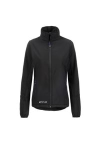 Damska kurtka wodoodporna Whistler Covina. Kolor: czarny, szary, wielokolorowy. Materiał: softshell. Sport: turystyka piesza