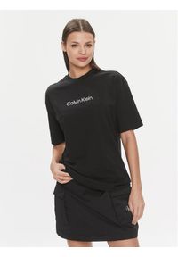 Calvin Klein T-Shirt Hero Logo Oversized T Shirt K20K206778 Czarny Oversize. Kolor: czarny. Materiał: bawełna