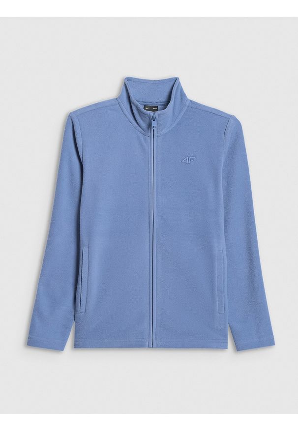 4f - 4F Polar regular bez kaptura chłopięcy - granatowy 122 (6-7 lat). Typ kołnierza: bez kaptura. Kolor: niebieski. Materiał: polar. Sezon: lato. Sport: turystyka piesza, wspinaczka