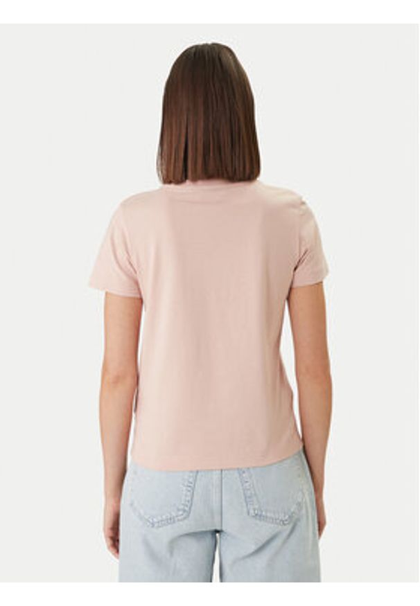 Calvin Klein Jeans T-Shirt Archive LV047B205G Pomarańczowy Regular Fit. Kolor: pomarańczowy. Materiał: bawełna