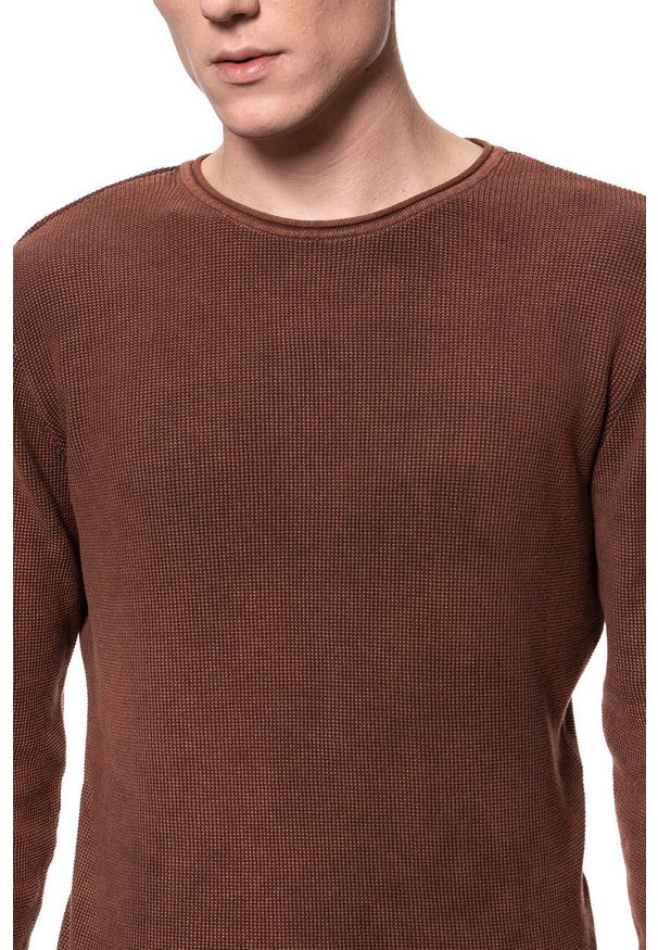 Mustang - MĘSKI SWETER MUSTANG Emil C Waffle ANDORRA 1008709 3232