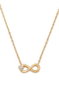 Guess Naszyjnik JUBN06 047JW Złoty. Materiał: ze stali, ze stali nierdzewnej. Kolor: złoty #2