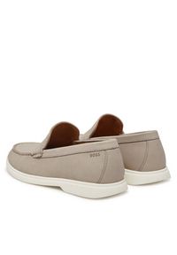 BOSS Mokasyny 50541738 Beżowy. Kolor: beżowy. Materiał: skóra #6