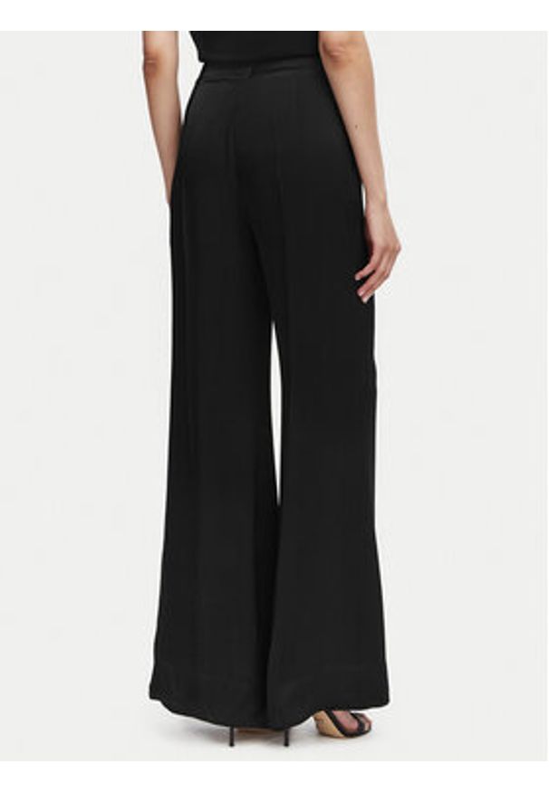 ACCESS FASHION Spodnie palazzo 63-5082-875 Czarny Wide Leg. Kolor: czarny. Materiał: wiskoza