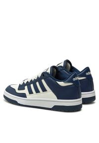 Adidas - adidas Sneakersy Rapid Court Low JR0167 Granatowy. Kolor: niebieski. Materiał: skóra #5
