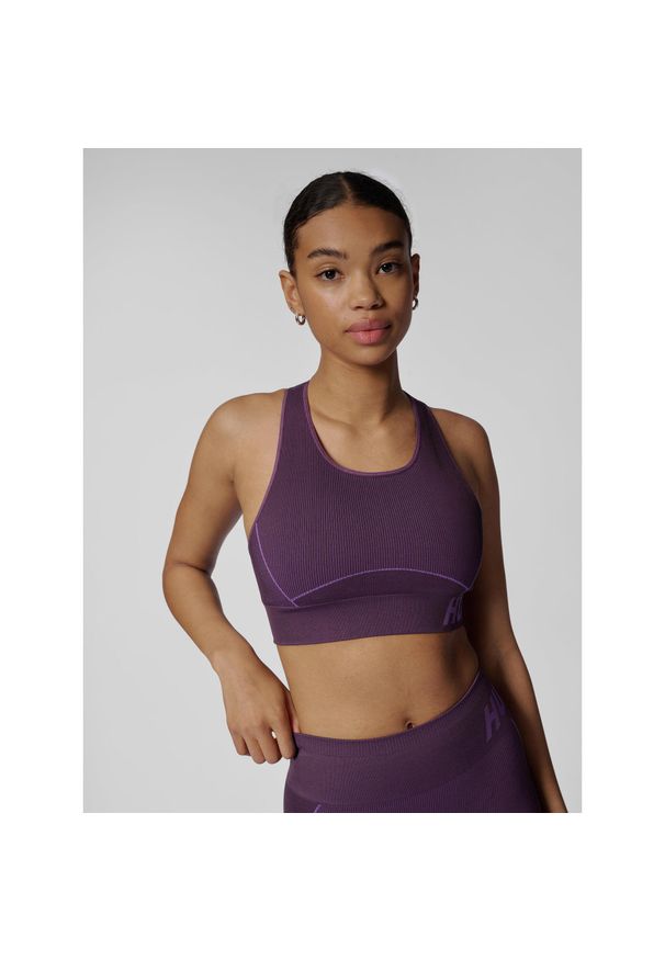 Biustonosz dla kobiet Hummel Te Christel. Kolor: wielokolorowy, fioletowy, różowy. Sport: fitness