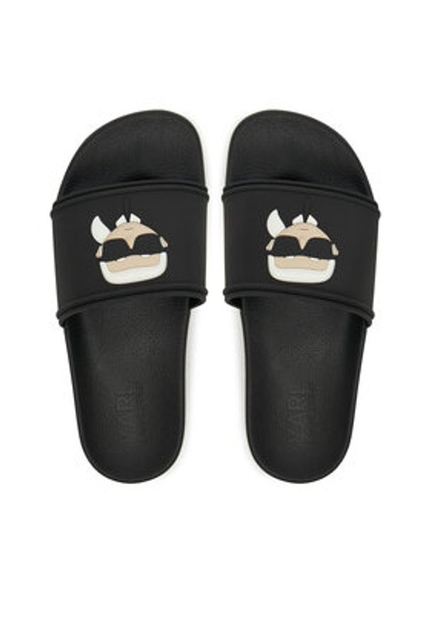 Karl Lagerfeld - KARL LAGERFELD Klapki Kondo 2.0 KL80905A Czarny. Kolor: czarny. Materiał: syntetyk