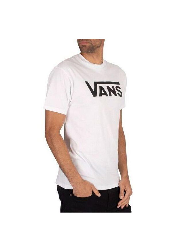 Koszulka sportowa męska Vans MN Classic. Kolor: wielokolorowy, biały. Długość rękawa: krótki rękaw. Długość: krótkie. Sport: turystyka piesza, skateboard