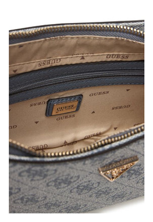 Guess Torebka Noelle II HWBG96 72180 Niebieski. Kolor: niebieski. Materiał: skórzane
