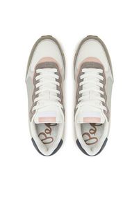 Pepe Jeans Sneakersy PLS60034 Zielony. Kolor: zielony. Materiał: skóra, zamsz #6