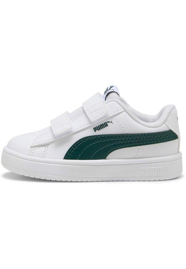 Adidasy Puma Rickie Classic V Inf, Dzieci. Okazja: na uczelnię. Kolor: zielony, biały, wielokolorowy. Materiał: skóra ekologiczna, materiał. Sport: joga i pilates