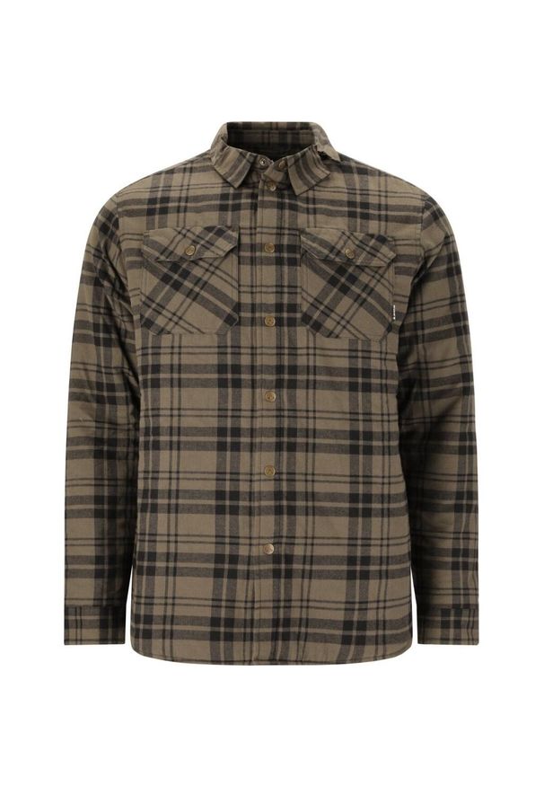 Kurtka pikowana Whistler Tauron. Okazja: na co dzień. Kolor: zielony, brązowy, wielokolorowy. Styl: casual