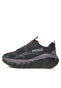Hugo Sneakersy Xeno 50503042 10245664 01 Czarny. Kolor: czarny. Materiał: materiał #2