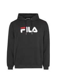 Fila Barumini Hoody, męska bluza. Typ kołnierza: kaptur. Kolor: czarny. Materiał: poliester, bawełna