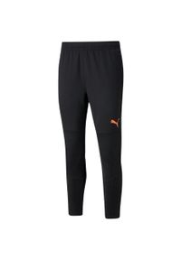 Puma - Spodnie męskie IndividualFINAL Training. Kolor: czarny. Materiał: poliester, materiał. Sport: piłka nożna #1