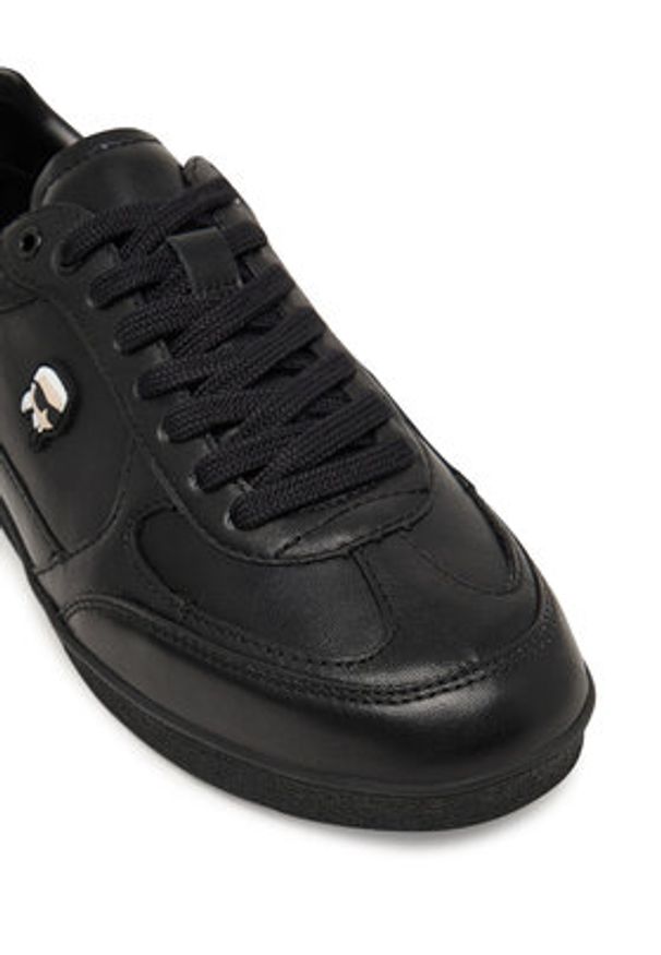Karl Lagerfeld - KARL LAGERFELD Sneakersy Kandidate KL63830N Czarny. Kolor: czarny. Materiał: skóra