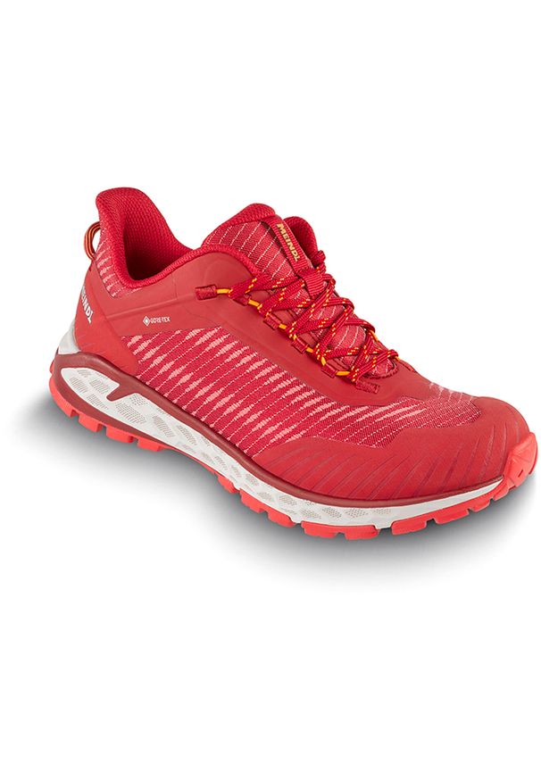 Buty trekkingowe damskie MEINDL Power Walker Lady 4.2 z membraną Gore-tex. Kolor: czerwony