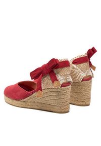 Castañer Espadryle Carina/6/002 021644 Czerwony. Kolor: czerwony. Materiał: materiał #3