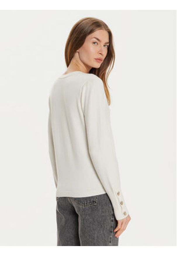 Morgan Sweter 242-MGOLD Écru Regular Fit. Materiał: syntetyk