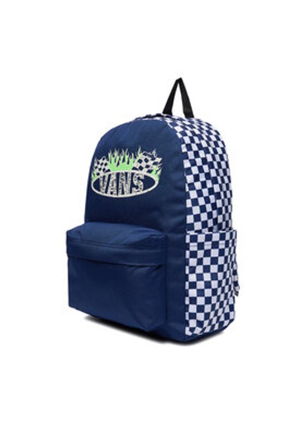 Vans Plecak C-OLD SKOOL GROM BACKPACK VN000H56FOB Granatowy. Kolor: niebieski. Materiał: materiał