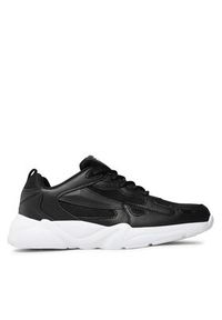 Fila Sneakersy Fila Ventosa Teens FFT0070.80010 Czarny. Kolor: czarny. Materiał: skóra