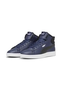 Buty lifestyle męskie Puma Smash 3.0 Mid WTR 392335 04. Kolor: biały, wielokolorowy, niebieski
