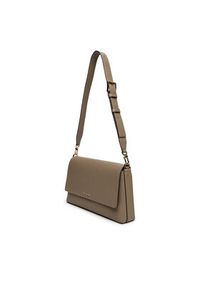 MICHAEL Michael Kors Torebka Nessa 30T5G8ZM3L Beżowy. Kolor: beżowy. Materiał: skórzane