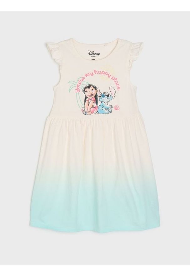 Sinsay - Sukienka z efektem ombre Stitch - wielobarwny