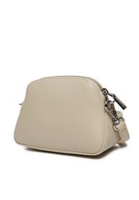 Love Moschino - LOVE MOSCHINO Torebka JC4077PP1LL1011A Beżowy. Kolor: beżowy. Materiał: skórzane