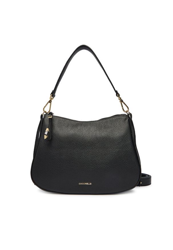 Coccinelle Torebka U45 Coccinellenory E1 U45 13 02 01 Czarny. Kolor: czarny. Materiał: skórzane