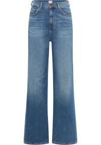 Damskie Spodnie Jeansowe Mustang Style Luise Wide Denim Blue 1016553 5000 521 #8