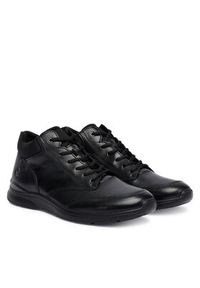 ecco - ECCO Sneakersy Irving 51175401001 Czarny. Kolor: czarny. Materiał: skóra #6