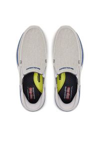 skechers - Skechers Sneakersy Remaxed-Fenick 204839/GRY Szary. Kolor: szary. Materiał: materiał #3