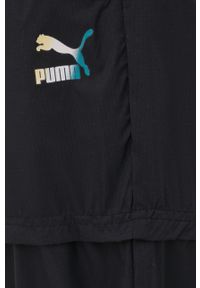 Puma spodnie dresowe damskie kolor czarny. Kolor: czarny. Materiał: dresówka