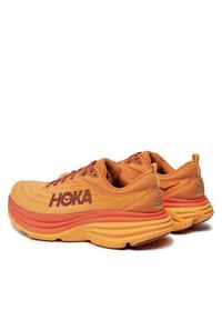 HOKA - Hoka Buty do biegania Bondi 8 1123202 Pomarańczowy. Kolor: pomarańczowy. Materiał: materiał #5