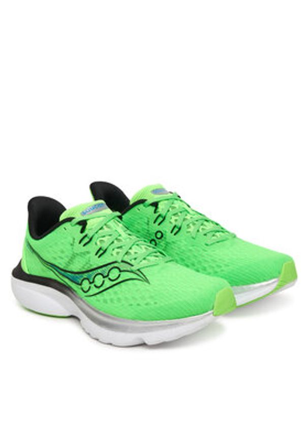 Saucony Buty do biegania Kinvara 16 S21020 Zielony. Kolor: zielony. Materiał: materiał