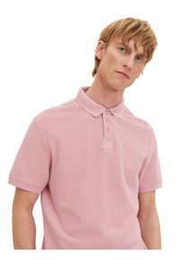 Tom Tailor Polo 1035564 Różowy Regular Fit. Typ kołnierza: polo. Kolor: różowy. Materiał: bawełna #2