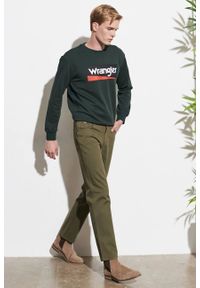 Wrangler - WRANGLER TEXAS MĘSKIE SPODNIE MATERIAŁOWE MILITARE GREEN W12193G40 112319292 #2