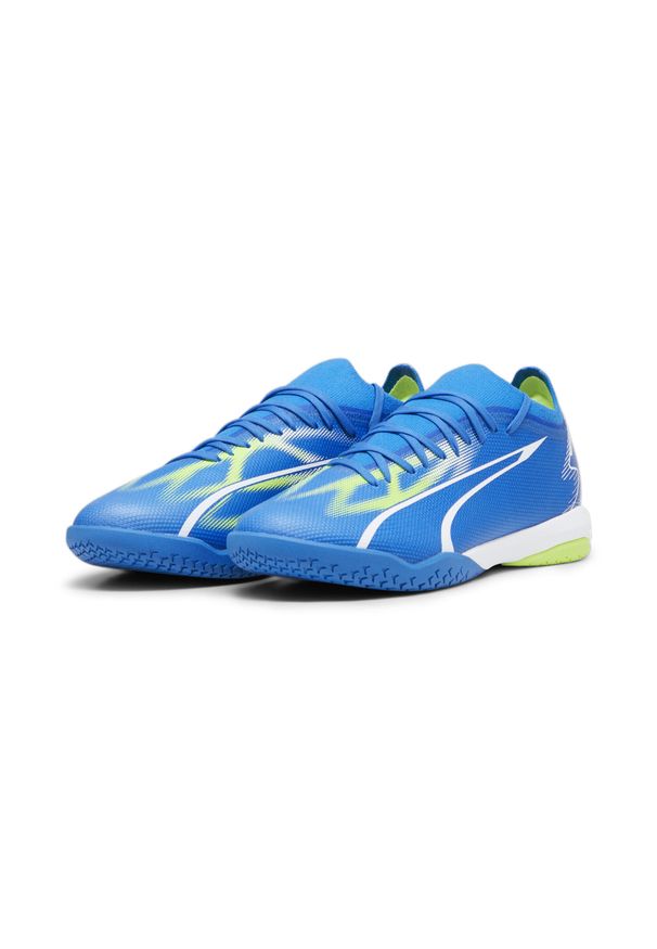 Puma - Buty piłkarskie męskie PUMA Ultra Match IT. Kolor: biały, niebieski, zielony, wielokolorowy. Sport: piłka nożna