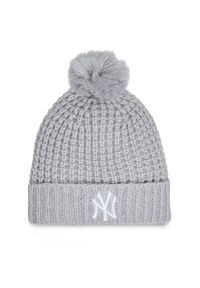 New Era Czapka Wmns Cosy Pom 60364288 Szary. Kolor: szary. Materiał: materiał, akryl #1