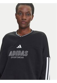 Adidas - adidas Bluza Tiro Cut 3-Stripes JN2673 Czarny Loose Fit. Kolor: czarny. Materiał: bawełna