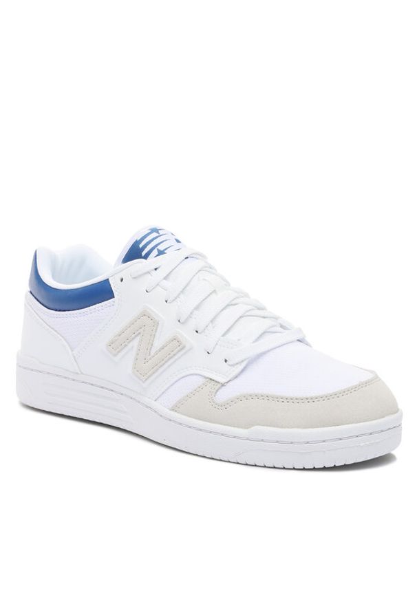 New Balance Sneakersy BB480LKC Niebieski. Kolor: niebieski. Materiał: skóra