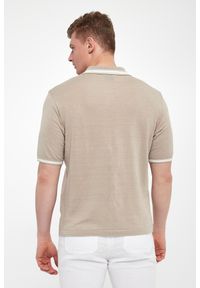 PAUL & SHARK - Polo męskie lniane PAUL&SHARK. Typ kołnierza: polo. Materiał: len #4