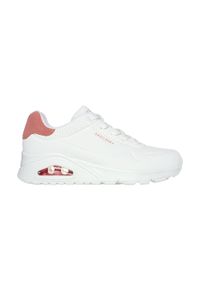 skechers - Buty na co dzień damskie SKECHERS UNO - POP BACK skech-air. Okazja: na co dzień. Kolor: biały