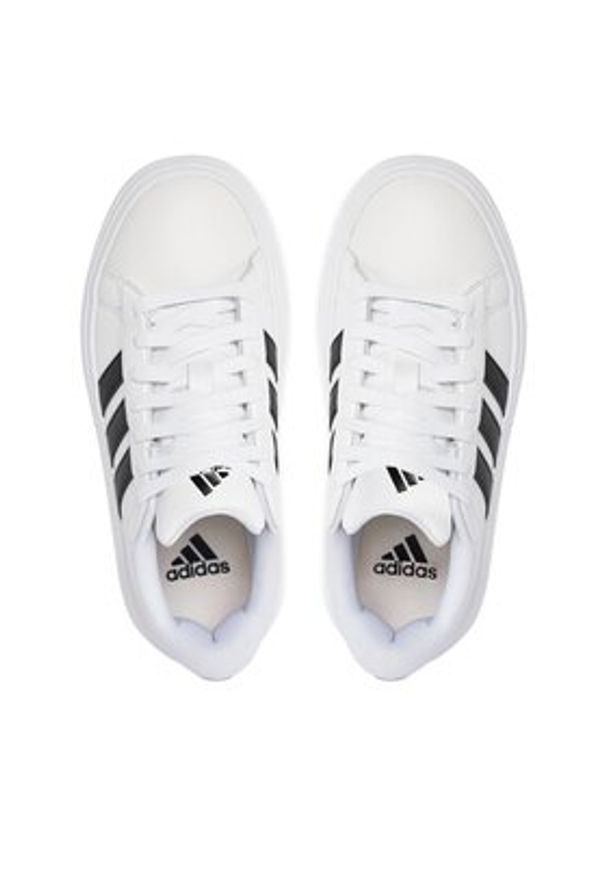 Adidas - adidas Sneakersy Grand Court Platform IE1092 Biały. Kolor: biały. Materiał: skóra. Obcas: na platformie