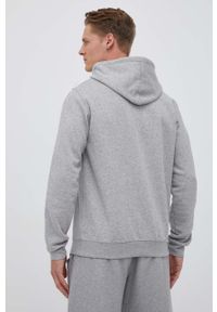 adidas Originals bluza męska kolor szary z kapturem melanżowa. Typ kołnierza: kaptur. Kolor: szary. Materiał: poliester. Długość rękawa: długi rękaw. Długość: długie. Wzór: melanż #5