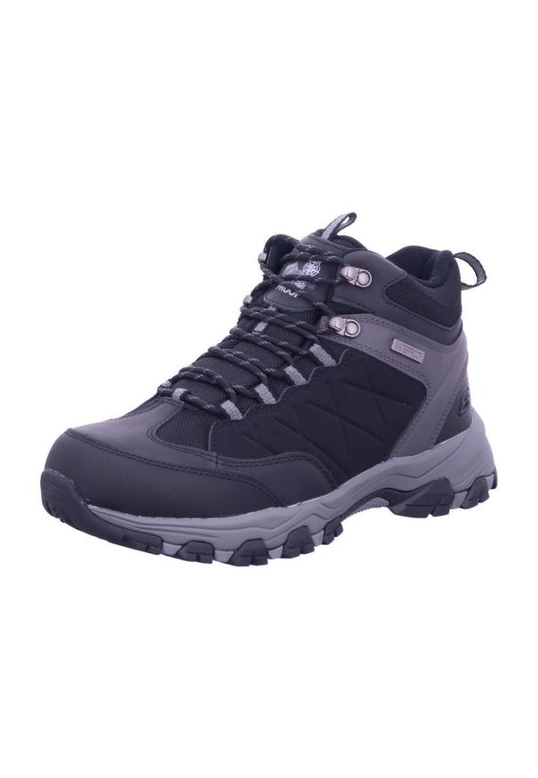 skechers - Buty trekkingowe męskie Skechers Selmen. Zapięcie: sznurówki. Kolor: czarny. Materiał: guma, tkanina, skóra. Szerokość cholewki: normalna
