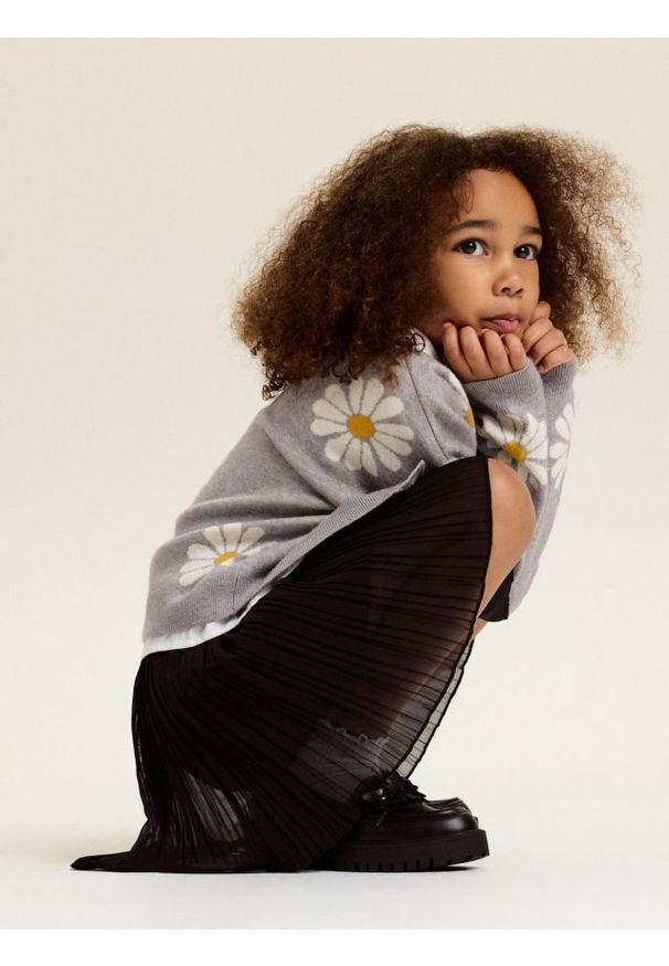 Reserved - Tiulowa spódnica - czarny. Kolor: czarny. Materiał: tiul