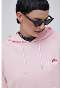 Ellesse Sukienka kolor różowy mini prosta SGK13289-011. Okazja: na co dzień. Typ kołnierza: kaptur. Kolor: różowy. Materiał: bawełna. Długość rękawa: długi rękaw. Typ sukienki: proste. Styl: casual. Długość: mini #5