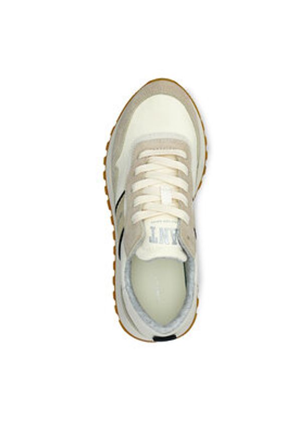 GANT - Gant Sneakersy 32533195 Beżowy. Kolor: beżowy. Materiał: zamsz, skóra